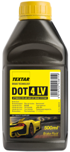 JARRUNESTE 0,5L  DOT 4 LV (4+)  LOW VISKOCITY (TEXTAR)