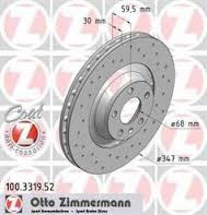 JARRULEVY ETU 05- 3.0 V6 BREMBO (347X30MM)