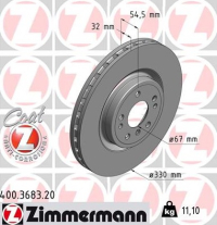 JARRULEVY ETU 330X32MM (ZIMMERMANN)