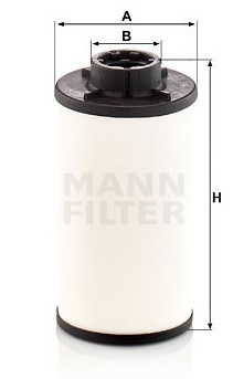 VAIHTEISTOSUODATIN (MANN-FILTER) 