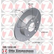 JARRULEVY TAKA 245X10MM NELIVEDOT 1.8-2.8 01.95-05.05 (ZIMMERMANN)