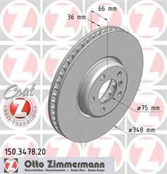 JARRULEVY ETU VAS 09-  348X36MM  (BREMBO)