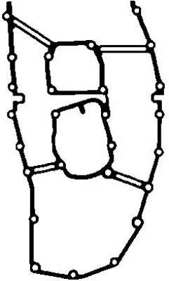 JAKOPÄÄNKOPAN TIIVISTE 316-518I (ELRING)