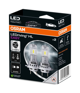 H7 POLTTIMO PARI TILALLE LED (OSRAM) *** EI TIELIIKENNE KÄYTTÖÖN*** 3