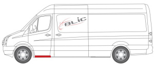 HELMAPELTI VAS W906; VW CRAFTER 2E 04.06-10.13 2