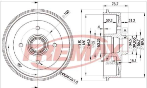 JARRURUMPU TAKA 75-91 180MM