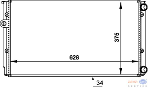 JÄÄHDYTTÄJÄ 92- 1.6-2.0 ILMAST