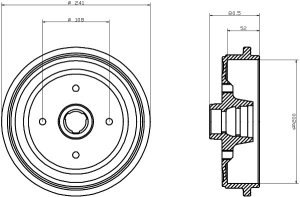 JARRURUMPU TAKA 11/88-90 200X40MM