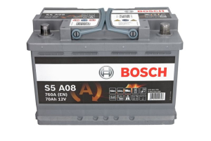 KÄYNNISTYSAKKU 12V AGM 70AH/760A 278X175X190 B13  (BOSCH)