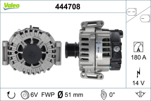 LATURI, VAIHTO-OSA 14V 180A 1.8-3.5 06.06- (VALEO) 3