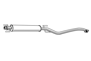 PAKOPUTKI KESKI  2.4D 96- (PITKÄ KORI 1440MM )