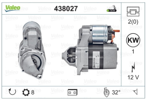 STARTTI W168 / W169 / W245 BENSA (POWERMAX) 