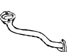 PAKOPUTKI ETU 1.6 KAT 87-91 (BOSAL)
