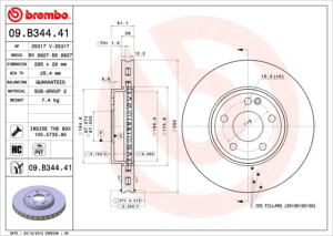JARRULEVY ETU 295X28MM (BREMBO) 3