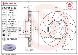 JARRULEVY ETU 342MM 1.5H-3.0H 03.21- (BREMBO) 3