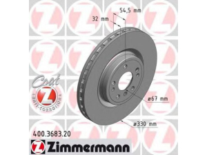 JARRULEVY ETU 330X32MM W166/ C292  (ZIMMERMANN)