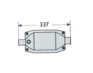 KATALYSAATTORI YLEIS --->3.0L BE LAMBDA REIÄLLÄ (52MM)