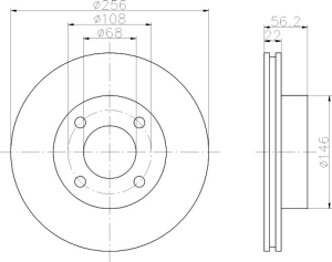 JARRULEVY ETU 91-92 2.0E (256X22MM)