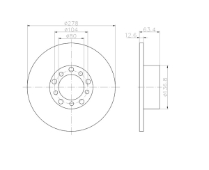 JARRULEVY ETU 76-84 278MM (ZIMMERMANN)