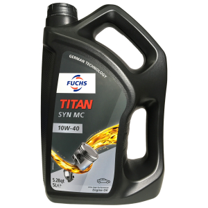 MOOTTORI ÖLJY 5W-40 5L TÄYSSYNTEETTINEN (FUCHS TITAN SUPERSYN)