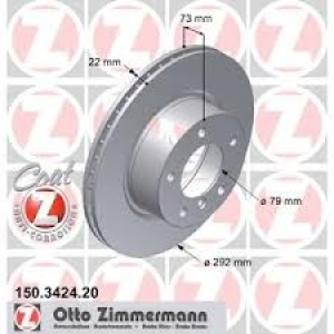 JARRULEVY ETU JÄÄHD. 04-  120I/D  316I-320I / 318D (292X22MM) TRW