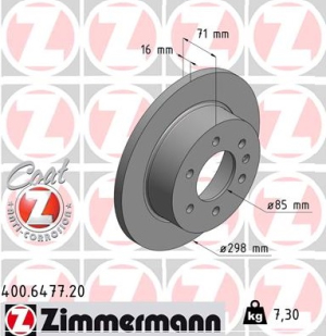 JARRULEVY TAKA 07- 298X16MM  (ZIMMERMANN)