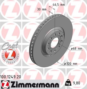 JARRULEVY ETU 320X30MM (ZIMMERMANN)