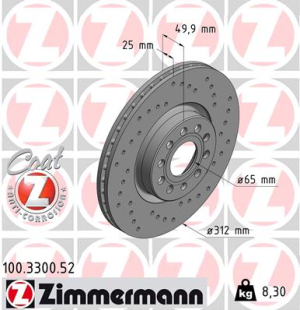 JARRULEVY ETU SPORT 312X25MM (ZIMMERMANN)