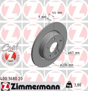 JARRULEVY TAKA 276X9MM  (ZIMMERMANN)