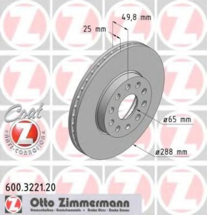 JARRULEVY ETU 288X25MM (ZIMMERMANN)