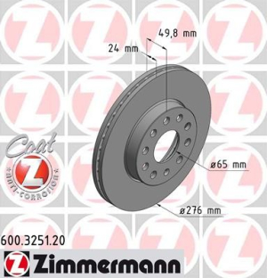 JARRULEVY ETU (276X24MM) 1,2TSI-2,0TDI  (BOSCH)