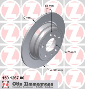 JARRULEVY TAKA (300X10MM) EI IX EI 540 (ZIMMERMANN)