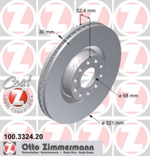 JARRULEVY ETU 00- 4.2  321X30MM (ZIMMERMANN)