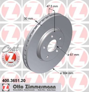 JARRULEVY ETU E240-E350 4-MATIC 300X30MM (ZIMMERMANN)