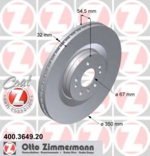 JARRULEVY ETU 280CDI-63AMG  350X32MM (ATE)