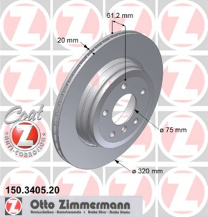 JARRULEVY TAKA  03- JÄÄHD.520I-530D (320X20MM) ZIMMERMANN