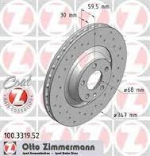 JARRULEVY ETU 05- 3.0 V6 BREMBO (347X30MM)