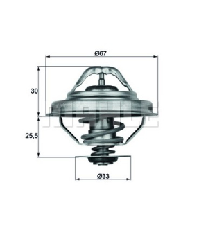 TERMOSTAATTI 88C 7/88-96 M40.M50.M52  (BEHR)