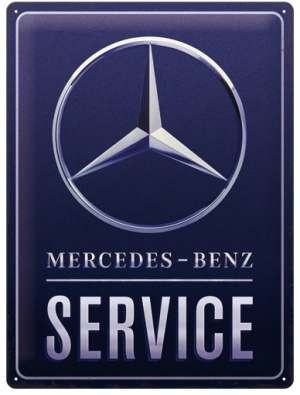 MB KILPI MERCEDES BENZ - SERVICE BLUE 30X40