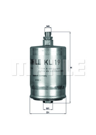 POLTTOAINESUODATIN 4-SYL BENSA RUISKU M102 (MAHLE/KNECHT)