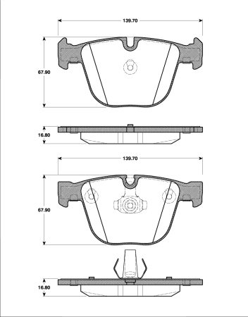 JARRUPALASARJA TAKA (03- ) 139,5X67,8X17,3MM (ROADHOUSE)