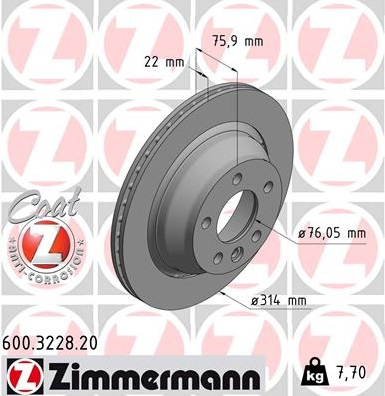 JARRULEVY TAKA +3200KG 1.9D-6.0 10.02-03.18 (ZIMMERMANN)