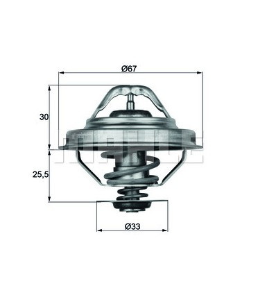 TERMOSTAATTI 88C 7/88-96 M40.M50.M52 (BEHR) 15821