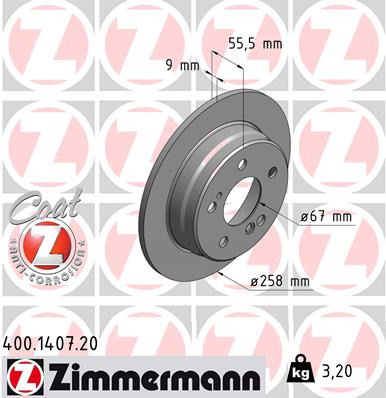 JARRULEVY TAKA 253X10MM OCTAVIA III 1.0-2.0D 11.12-10.20 (ZIMMERMANN)