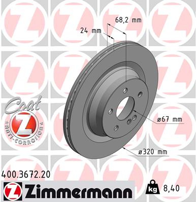 JARRULEVY TAKA 320X24MM 1.8-5.5 01.06-12.17 (ZIMMERMANN)