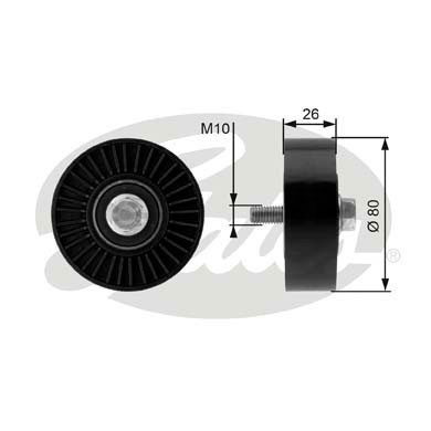 MONIURAHIHNA OHJAINPYÖRÄ BENSA 130I,323-530I (80MM) (INA)