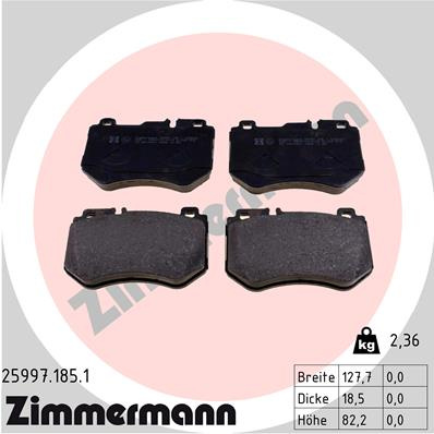 JARRUPALASARJA ETU 128X19MM 12.13-04.23  (ZIMMERMANN)