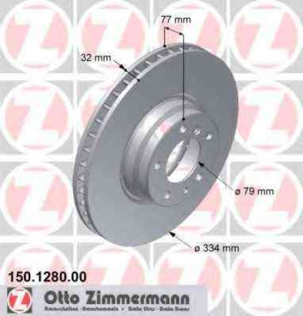 JARRULEVY ETU 94- 750I M73 (334X32MM)