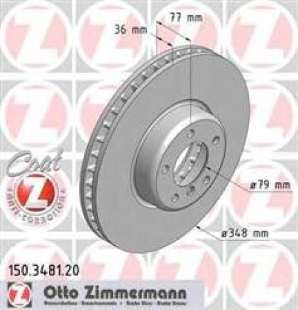 JARRULEVY ETU 03- 535D 348X36MM (ZIMMERMANN)