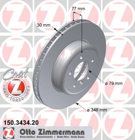 JARRULEVY ETU 03- 540I-550I 348X30MM (ZIMMERMANN)